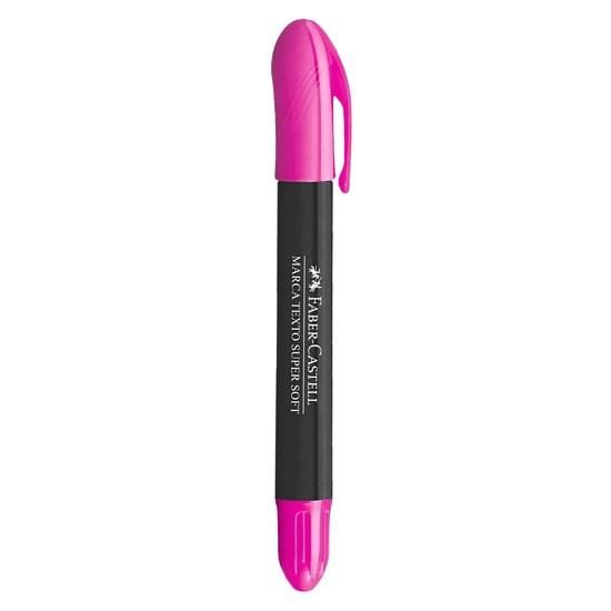 Marca Texto Rosa Textliner Super Gel DI1557 Faber Castell