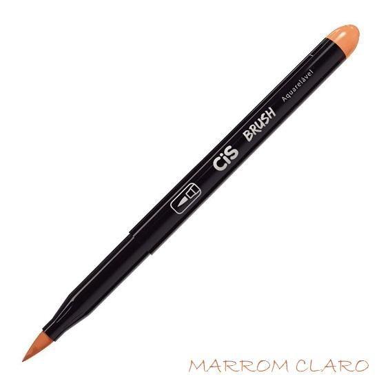 Marcador Brush Aquarelável Marrom Claro Cis