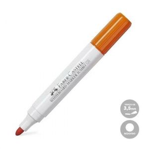 Marcador Para Quadro Branco Laranja Faber Castell