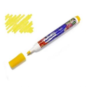 Marcador Para Tecido Amarelo Ouro 505 Acrilpen Acrilex