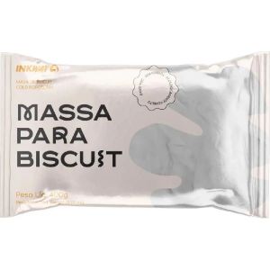 Massa de Biscuit 400 Gramas Branca Inkway