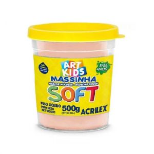 Massa De Modelar 150grs. Amarelo Pele 538 Soft Acrilex