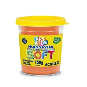 Massa De Modelar 150grs. Laranja 105 Soft Acrilex