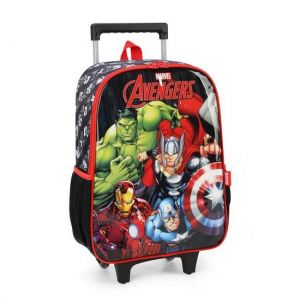 Mochila De Carrinho Avengers Preto IC39502AG Luxcel