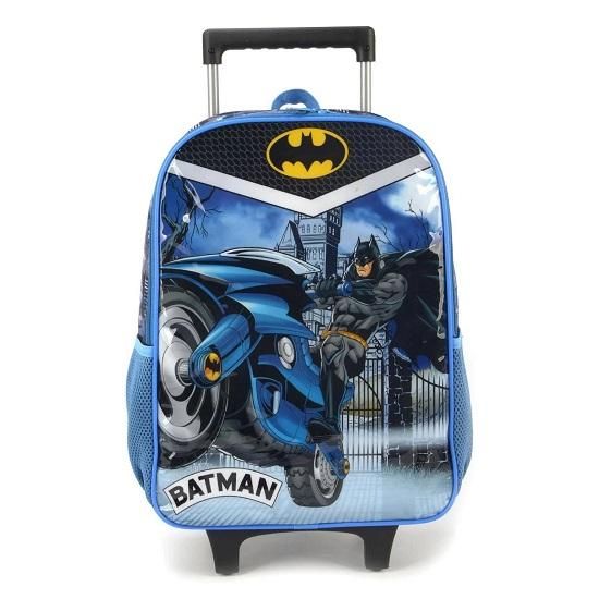 Mochila De Carrinho Batman Azul IC37922BM Maxlog