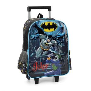 Mochila De Carrinho Batman Preto IC39262BM Luxcel