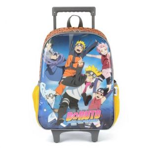 Mochila De Carrinho Boruto Laranja IC38112BR Maxlog