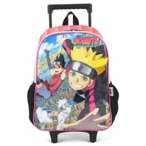 Mochila De Carrinho Boruto Vermelho IC38112BR Maxlog