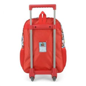 Mochila De Carrinho Masha e o Urso Vermelha IC37502MU Maxlog