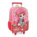 Mochila De Carrinho Moranguinho Pink IC39862MG Luxcel