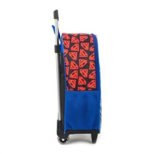 Mochila De Carrinho Superman Azul IC37892SM Maxlog