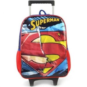 Mochila De Carrinho Superman Vermelha IC37892SM Maxlog