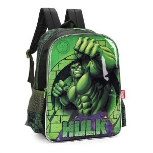 Mochila De Costas Avengers Hulk Preto IS39581AG Maxlog