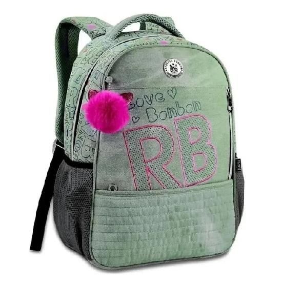 Mochila De Costas Rebecca Bonbon Verde RB3165 Clio