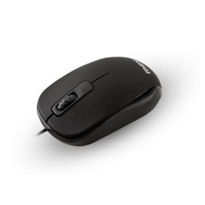 Mouse Ótico Rubber Preto USB 6012986 MaxPrint