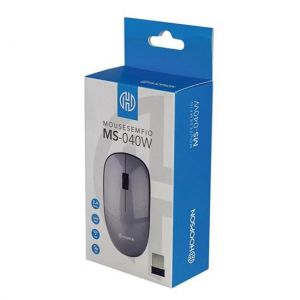 Mouse Sem Fio Preto MO-040W Hoopson