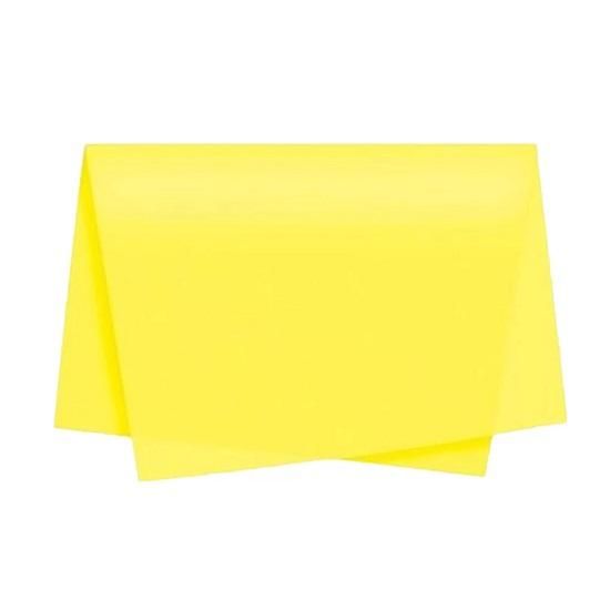 Papel De Seda Amarelo