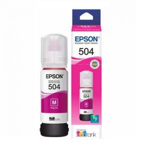 Refil Tinta Epson T504320 Magenta 70ml. Original