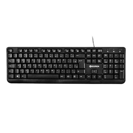 Teclado USB Multimídia TPC058C Hoopson