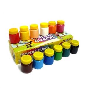 Tempera Guache 12 Cores Acrilex