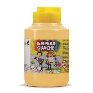 Tempera Guache 250ml. Amarelo Pele 538 Acrilex