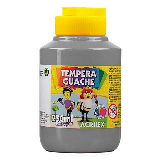 Tempera Guache 250ml. Cinza 933 Acrilex