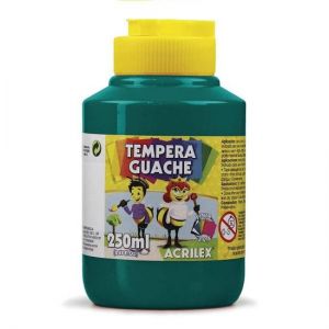 Tempera Guache 250ml. Verde Bandeira 511 Acrilex