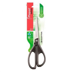 Tesoura Essentials Green Preta 21cm.  468110 Maped