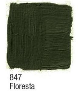 Tinta Chalk Paint Floresta 847 100ml. Acrilex