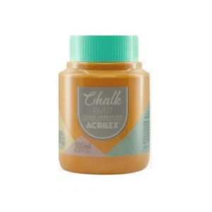 Tinta Chalk Paint Laranja Bohemian 863 100ml. Acrilex