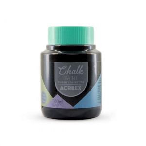 Tinta Chalk Paint Preto 520 100ml. Acrilex