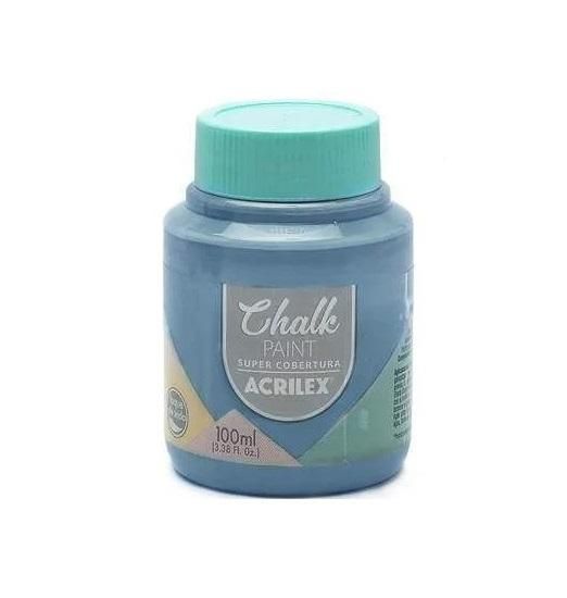 Tinta Chalk Paint Tempestade 877 100ml. Acrilex