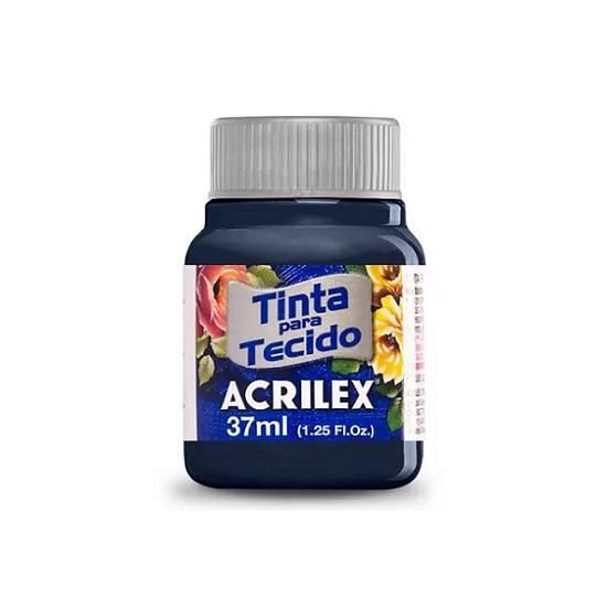 Tinta Para Tecido 37ml. Azul Marinho 544 Acrilex