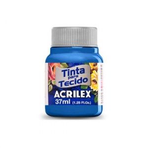 Tinta Para Tecido 37ml. Azul Turquesa 501 Acrilex