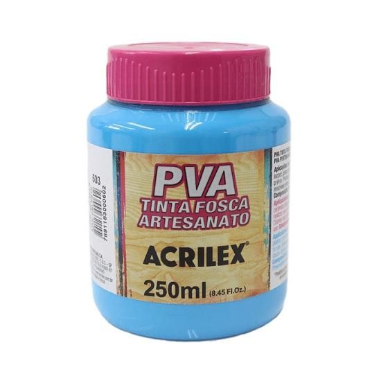 Tinta PVA 250ml. Azul Celeste 503 Acrilex