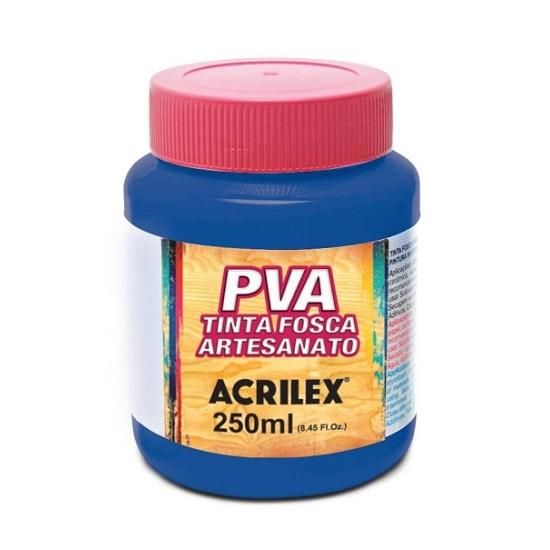 Tinta PVA 250ml. Azul Turquesa 501 Acrilex