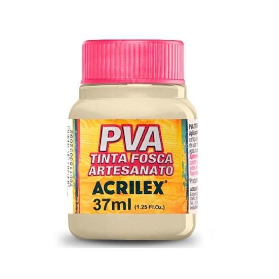 Tinta PVA Areia 817 37ml. Acrilex