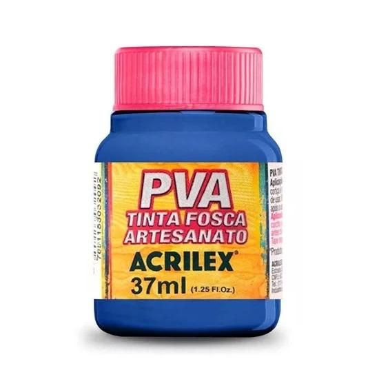 Tinta PVA Azul Ultramar 543 37ml. Acrilex