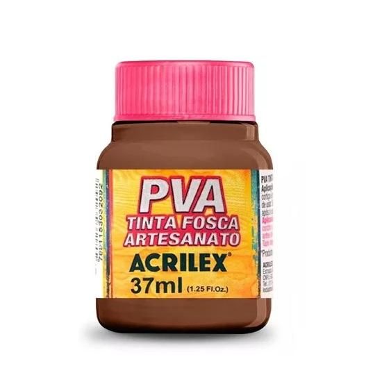 Tinta PVA Chocolate 814 37ml. Acrilex