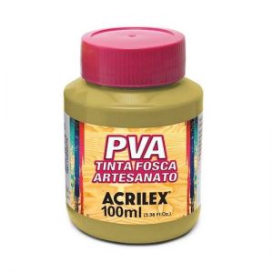 Tinta PVA Ocre Ouro 573 100ml. Acrilex