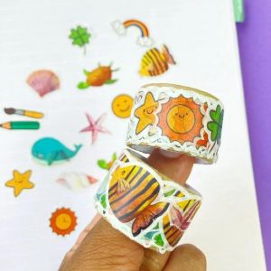 Washi Tape Adesivos Com 2 Rolos 79812 Leo & Leo