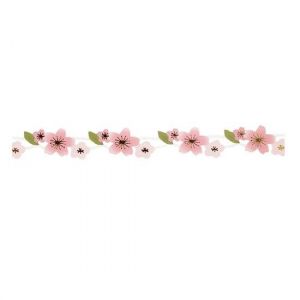 Washi Tape Flower 15mmx3M WT0810 BRW - Envio De Cores e Estampas Conforme Disponibilidade do Estoque