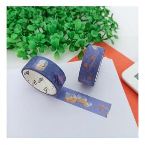 Washi Tape Glow 15mmx3M WT1512 BRW - Envio De Cores e Estampas Conforme Disponibilidade do Estoque