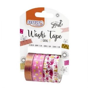 Washi Tape Shine Flamingo WT0403 Brw