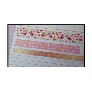 Washi Tape Shine Flamingo WT0403 Brw